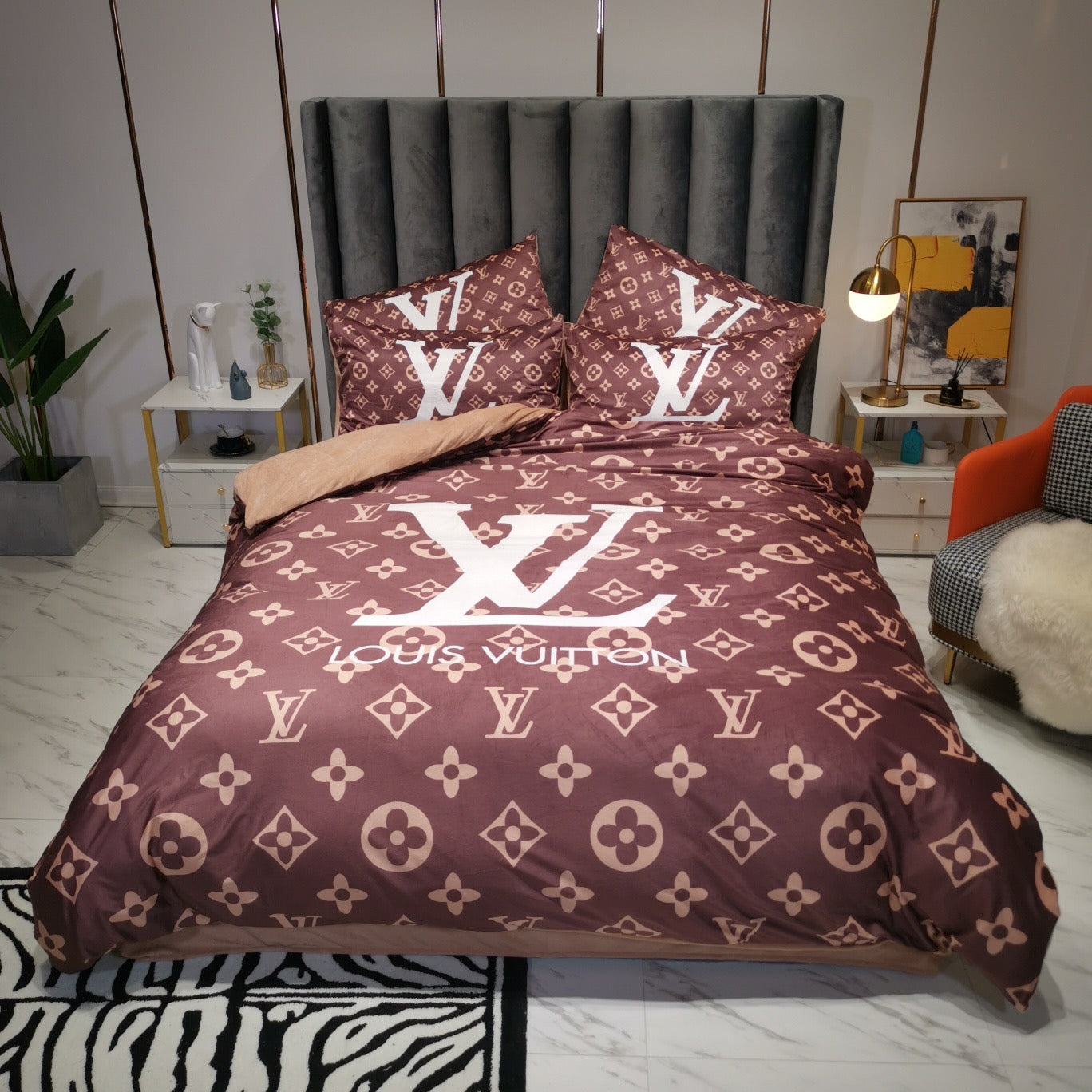 Lv deals bed sheets