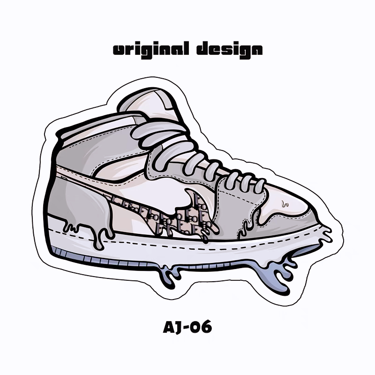 Nike AJ Dior Air Jordan Shoes Design Shoes Shape Carpet Room Decoration Rugs (SS006)