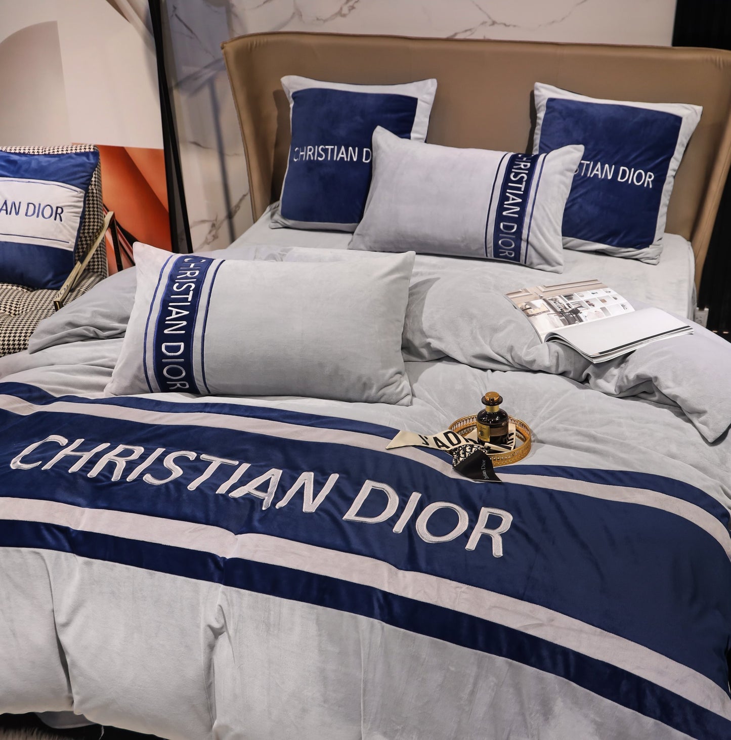 Christian Dior Milk Velvet Bedding Set