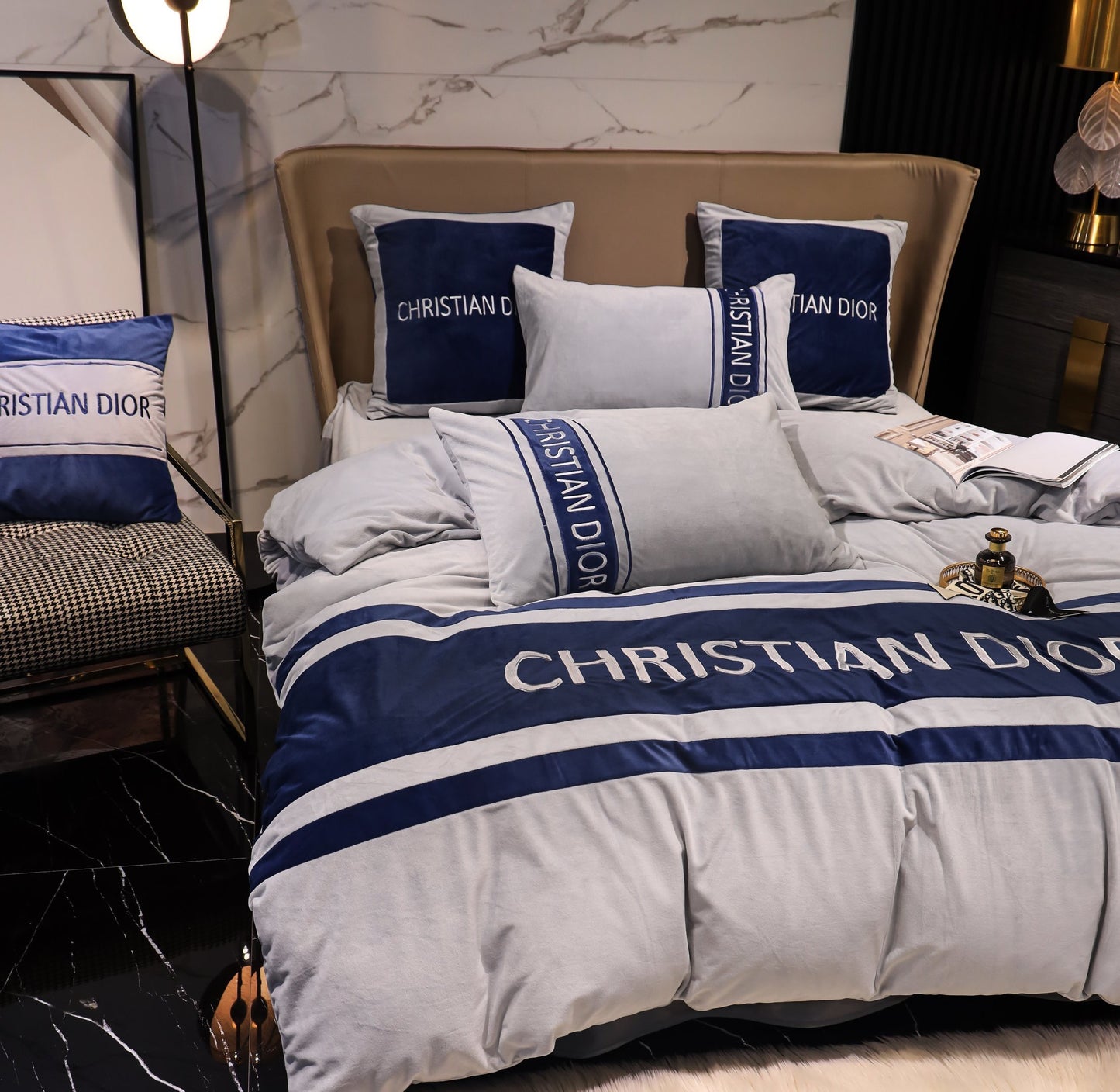 Christian Dior Milk Velvet Bedding Set