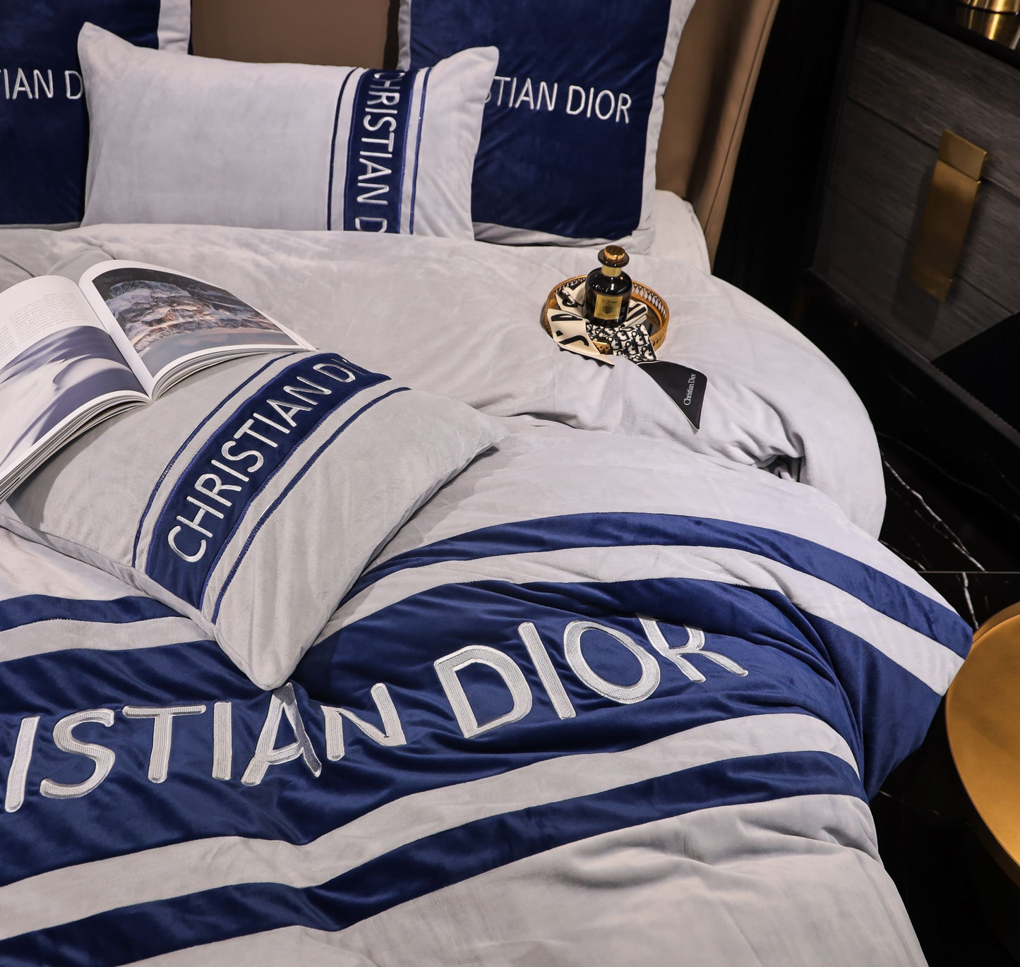 Christian Dior Milk Velvet Bedding Set