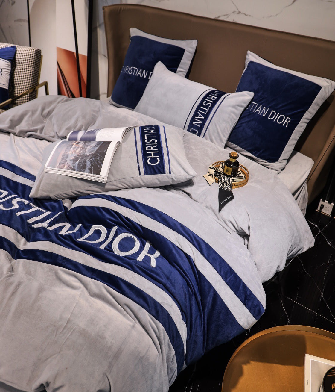 Christian Dior Milk Velvet Bedding Set