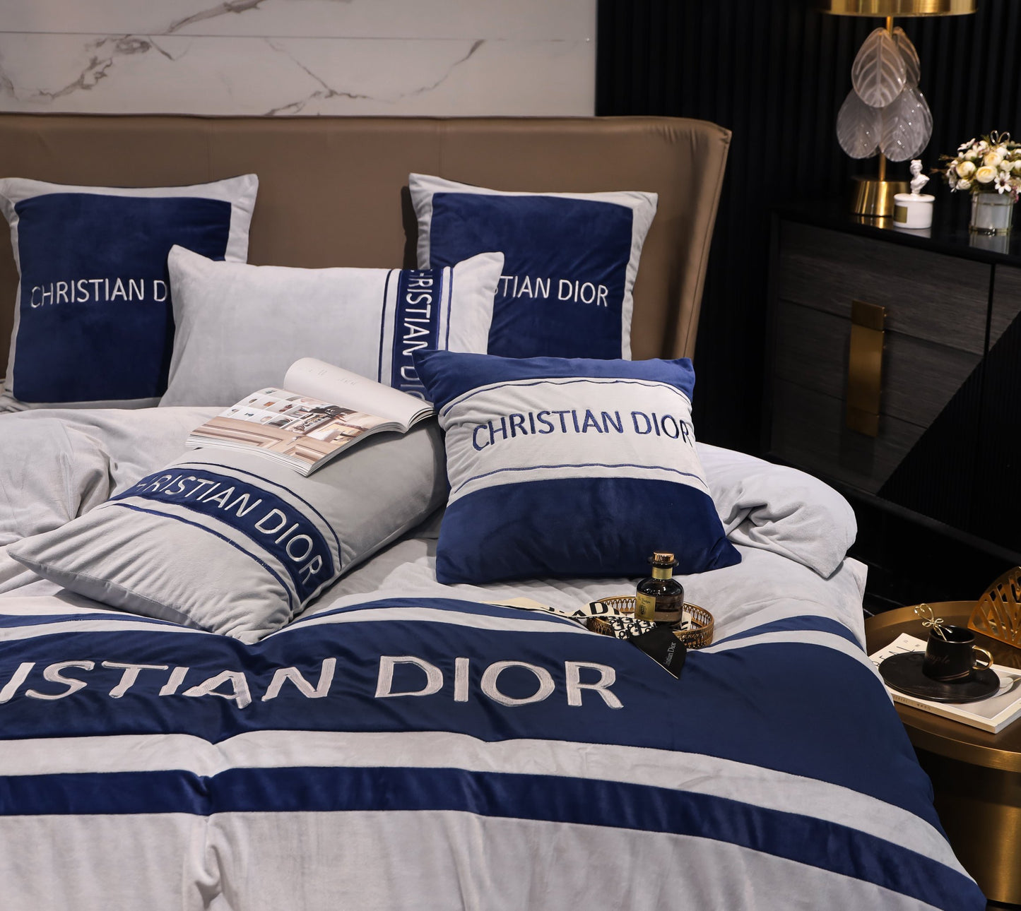 Christian Dior Milk Velvet Bedding Set