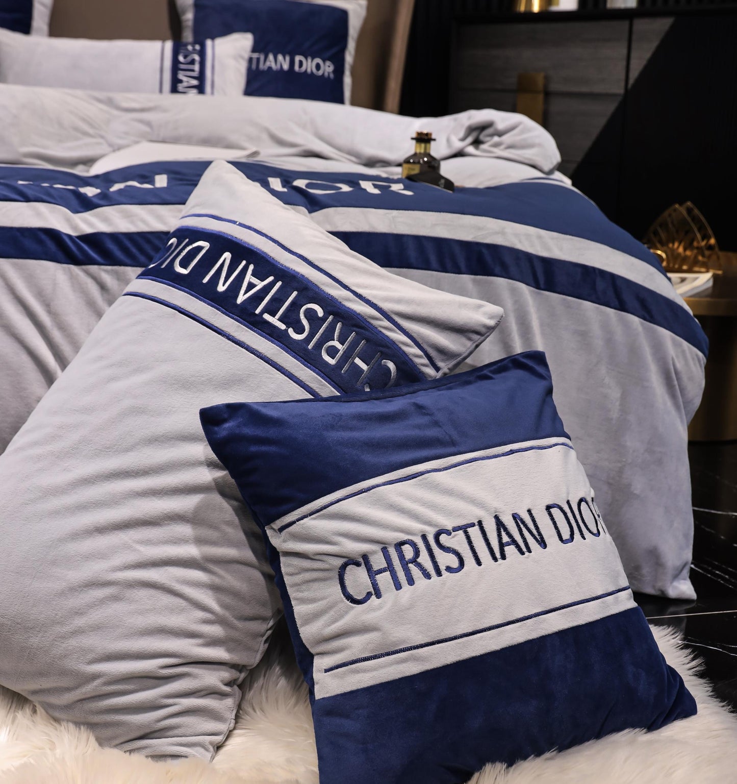 Christian Dior Milk Velvet Bedding Set