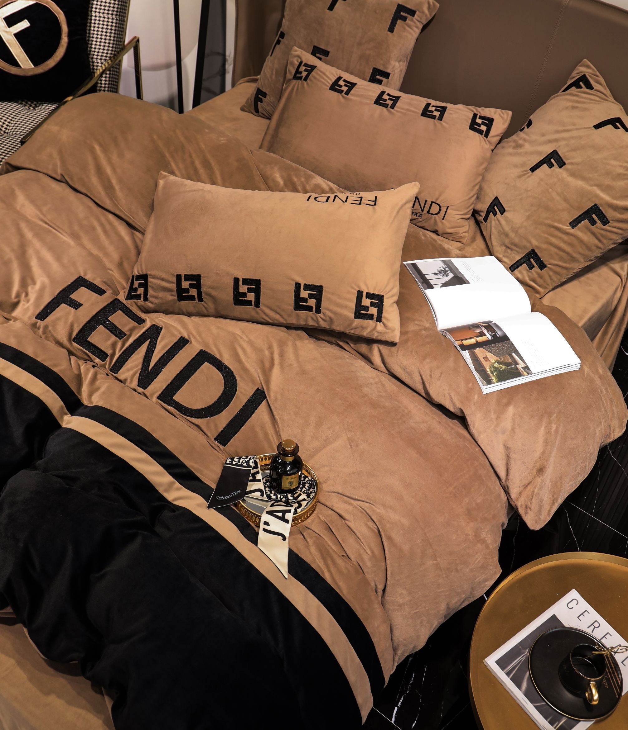 Fendi sales comforter set