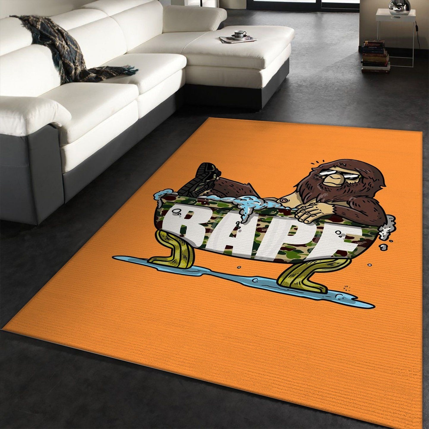 Bathing Aape Streetwear Branded Bape Home Decoration Rectangle Area Rugs (A044)