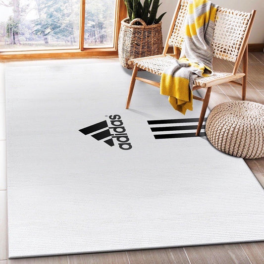 Famous Sport Brand Adidas 3 Strike Logo Design Rectangle Carpet Home Decoration Rugs (AD001)