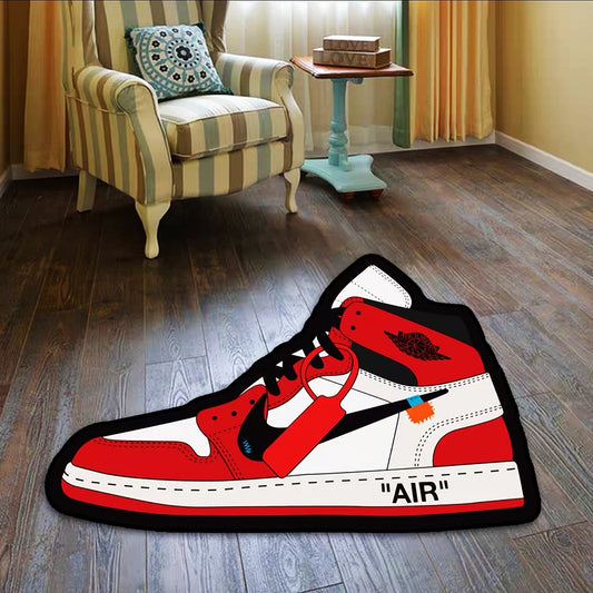 Classic Nike Air Jordan Shoes Design Shoes Shape Carpet Sneaker Area Decoration Rugs (SS037)