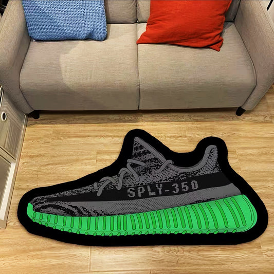 Famous Adidas Yeezy Boost 350 Sneaker Design Shoes Shape Carpet Fashion Room Decoration Rugs (SS071)