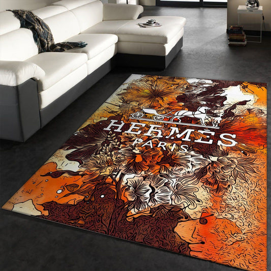 Hermes Summer Time Design Modern Home Decoration Rectangle Area Rugs (H012)