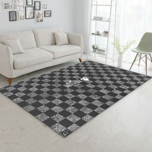 Hermes Checkerboard Design Luxury Branded Home Decoration Rectangle Area Rugs (H007)